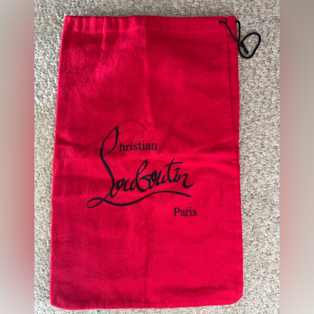 Classic Christian Louboutin Red Dust Bag